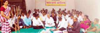 The movement against the unjustified GR of the State Government's headmaster | मुख्याध्यापक संघाचे राज्य शासनाच्या अन्यायकारक जीआरविरोधात आंदोलन