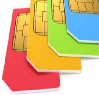 Fingerprints taking SIM cards for sale | सिम कार्ड विक्रीसाठी घेताहेत बोटांचे ठसे