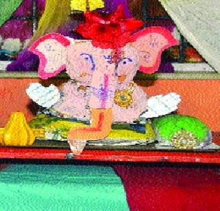 The idol from the paper made by the student | विद्यार्थ्याने साकारली कागदापासून मूर्ती The idol from the paper made by the student | विद्यार्थ्याने साकारली कागदापासून मूर्ती