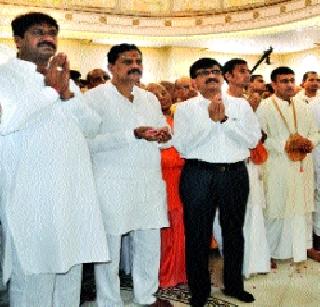 The ISKCON temple of Mira Road is open to the devotees | मीरा रोडचे इस्कॉन मंदिर भाविकांसाठी खुले The ISKCON temple of Mira Road is open to the devotees | मीरा रोडचे इस्कॉन मंदिर भाविकांसाठी खुले