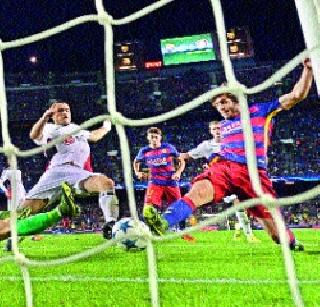 Barcelona won the last ten minutes | शेवटच्या दहा मिनिटांत बार्सिलोना विजयी