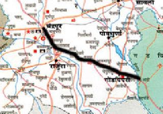 Chandrapur-Ashti road to be run on the four-lane National Highway | चंद्रपूृर-आष्टी रस्ता होणार चौपदरी राष्ट्रीय महामार्ग Chandrapur-Ashti road to be run on the four-lane National Highway | चंद्रपूृर-आष्टी रस्ता होणार चौपदरी राष्ट्रीय महामार्ग
