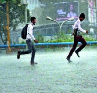 Heavy rain in the next day | दुसऱ्या दिवशीही जोरदार पाऊस