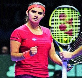 Sania-Hingis in semifinals Bopanna-Margia lose | सानिया-हिंगीस उपांत्य फेरीत; बोपन्ना-मर्जिया पराभूत