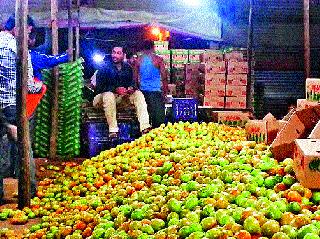 The prices of tomato have fallen | टमाट्याचे भाव कडाडले