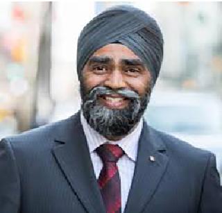 Harjit Sajjan of Indian descent as Defense Minister of Canada | भारतीय वंशाचे हरजित सज्जान कॅनडाच्या संरक्षणमंत्रीपदी