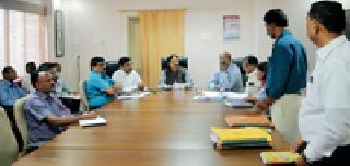 Prepare the draft promptly | आराखडा तातडीने तयार करा Prepare the draft promptly | आराखडा तातडीने तयार करा