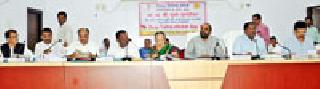 Set up the expenses of approved funds for district planning in time | जिल्हा नियोजनासाठी मंजूर निधीचा खर्च वेळेत करा Set up the expenses of approved funds for district planning in time | जिल्हा नियोजनासाठी मंजूर निधीचा खर्च वेळेत करा
