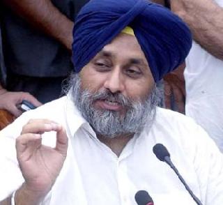 Congress is going to send terrorists to terrorists - Sukhbir Singh Badal | काँग्रेस खलिस्तानी दहशतवाद्यांना पाठिशी घालत आहे - सुखबीरसिंग बादल