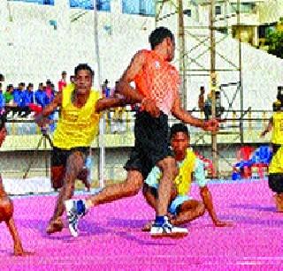 Maharashtra men's team in the next round | महाराष्ट्राचा पुरुष संघ बाद फेरीत Maharashtra men's team in the next round | महाराष्ट्राचा पुरुष संघ बाद फेरीत
