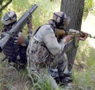 Militant attack on army camp | लष्करी छावणीवर अतिरेकी हल्ला