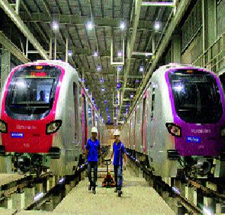 Mumbai Metro travel expanses, price rise of 5 rupees since 1 st December | मुंबई मेट्रोचा प्रवास महागला, १ डिसेंबरपासून ५ रुपयांची भाव वाढ