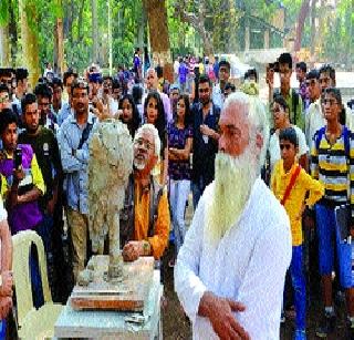 Campus 'Kalecha Jagar' | कॅम्पसमध्ये रंगला ‘कलेचा जागर’ Campus 'Kalecha Jagar' | कॅम्पसमध्ये रंगला ‘कलेचा जागर’