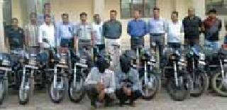 Two motorcycle thieves arrested | दोन मोटारसायकल चोरट्यांना अटक