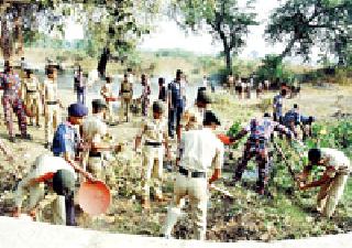 संत गाडगेबाबा पुण्यतिथीनिमित्त ग्रामस्वच्छता अभियान
