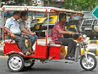 E-rickshaw approval when? | ‘ई-रिक्षा’ला मंजुरी कधी?