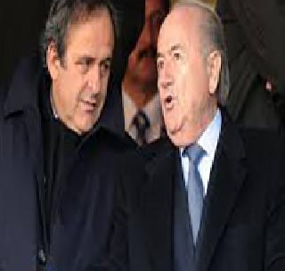 Blatter, Platini, sentenced to eight years | ब्लाटर, प्लॅटिनी यांच्यावर आठ वर्षांची बंदी