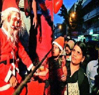 Markets ready for Christmas shopping | नाताळच्या खरेदीसाठी बाजारपेठा सज्ज Markets ready for Christmas shopping | नाताळच्या खरेदीसाठी बाजारपेठा सज्ज