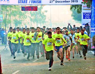 Excitement of 'Nashik City Run' | ‘नाशिक सिटी रन’ उत्साहात