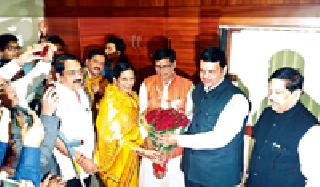 Girish Vyas sworn in as Legislative Council Member | गिरीश व्यास यांनी घेतली विधान परिषद सदस्यत्वाची शपथ