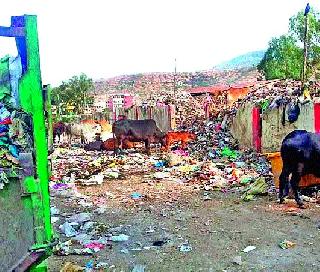 Problems raised in garbage depot again | कचरा डेपोने पुन्हा उभ्या केल्या समस्या