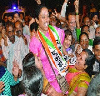 Shilpa Kambli of NCP won | राष्ट्रवादीच्या शिल्पा कांबळी विजयी