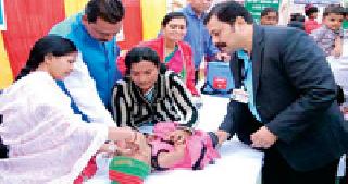 Inauguration of District Level Polio Campaign at Pohra | पोहरा येथे जिल्हास्तरीय पोलिओ मोहिमेचे उद्घाटन Inauguration of District Level Polio Campaign at Pohra | पोहरा येथे जिल्हास्तरीय पोलिओ मोहिमेचे उद्घाटन