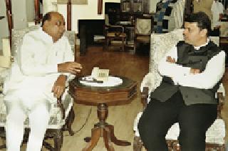 Chief Minister's discussions on Vidarbha development | विदर्भ विकासावर मुख्यमंत्र्यांची मेघेंशी चर्चा Chief Minister's discussions on Vidarbha development | विदर्भ विकासावर मुख्यमंत्र्यांची मेघेंशी चर्चा