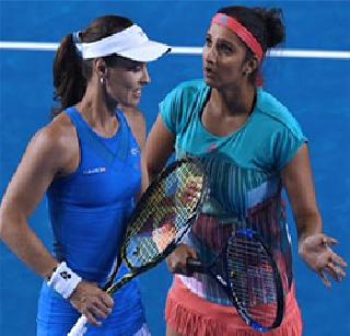 Australian Open: Sania, Hingis in final round | ऑस्ट्रेलियन ओपन: सानिया, हिंगीस अंतिम फेरीत