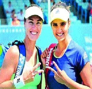 Sania-Hingis top ranked | सानिया-हिंगीस अव्वल स्थानी