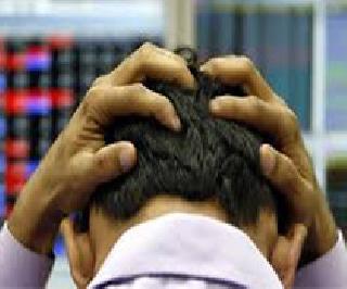 Sensex down to 20-month low | सेन्सेक्स २० महिन्यातील नीचांकी पातळीवर