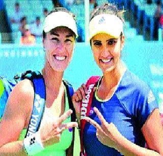 Sania-Hingis won the St Petersburg Cup, winning 40th consecutive win | सानिया-हिंगीसचा दबदबा कायम, सलग ४०वा विजय मिळवत सेंट पीटर्सबर्ग कप जिंकला