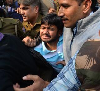 Patiala court today remanded till Feb 2, Kanhaiya | पतियाळा कोर्टाबाहेर वकिलांचा आजही धुडगूस, कन्हैय्याला 2 मार्चपर्यंत कोठडी