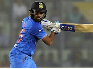 After Rohit Sharma's brilliant knock, India need 167 runs to win against Bangladesh | रो'हिट'च्या दमदार खेळीनंतर भारताचे बांगलादेशसमोर विजयासाठी १६७ धावांचे आव्हान