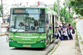 55 green buses run till June | जूनपर्यंत धावतील ५५ ग्रीन बस!