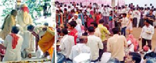 Oceans of the devotees in the sea | चपराळात भाविकांचा महासागर Oceans of the devotees in the sea | चपराळात भाविकांचा महासागर