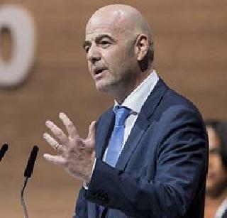 Giani Infantino as President of FIFA | फिफाच्या अध्यक्षपदी गियानी इन्फॅन्टिनो