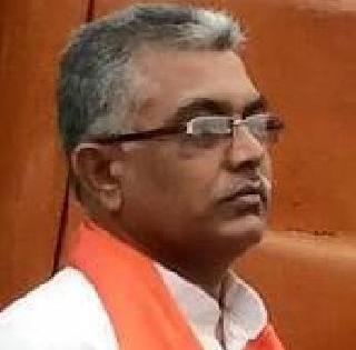 Leader of the Opposition Dilip Ghosh's controversial statement | 'पाकिस्तान समर्थनार्थ घोषणा दिल्यास शीर उडवू - भाजपा नेते दिलीप घोष यांचे वादग्रस्त विधान