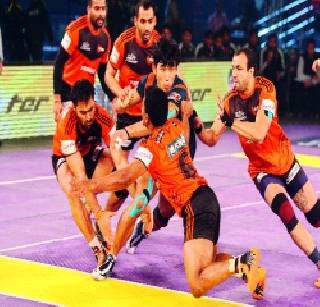 Yu Mumba for the third consecutive run in the final round | यू मुंबा सलग तिसऱ्यांदा अंतिम फेरीत