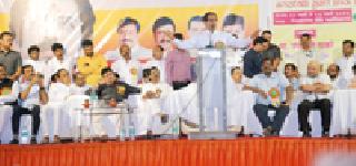 More Tiger in Shivsena than Tadoba forest | ताडोबातील जंगलापेक्षा शिवसेनेत अधिक वाघ More Tiger in Shivsena than Tadoba forest | ताडोबातील जंगलापेक्षा शिवसेनेत अधिक वाघ