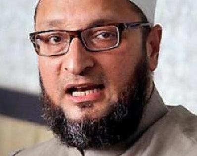 If you put a knife on your neck, you will not say 'Bharat Mata Ki Jai' - Asaduddin Owaisi | गळ्यावर चाकू ठेवला तरी 'भारत माता की जय' बोलणार नाही - असदुद्दीन ओवेसी