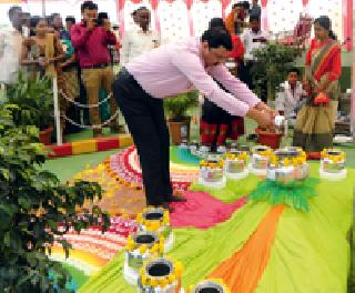 Inauguration of Wainganga's Tari Jal Jagruti Week | वैनगंगेच्या तीरी जलजागृती सप्ताहाचे उद्घाटन