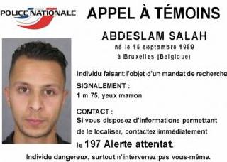 Counseling aid to ISIS for paris attack Aidedemala arrested in Brussels | पॅरीस हल्ल्यांसाठी ISIS ला मदत करणाऱ्या सलाह अबदेसलामला ब्रसेल्समध्ये अटक