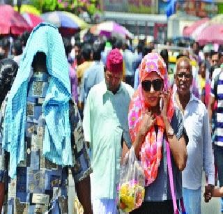 Mumbai's temperature is 36 degrees below ... | मुंबईचे तापमान ३६ अंशावर...