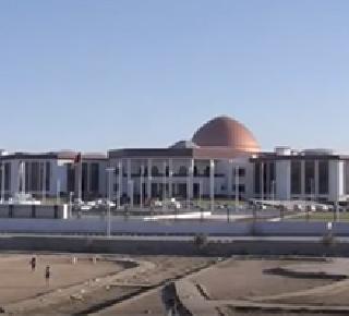 Rocket attack on Afghan parliament created by India | भारताने बांधलेल्या अफगाणिस्तानच्या संसदेवर रॉकेट हल्ला