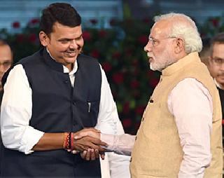 Chief Minister Devendra Fadnavis has justified Modi in Maharashtra | मुख्यमंत्री देवेंद्र फडणवीस यांची महाराष्ट्रात मोदींइतकीच प्रसिद्धी