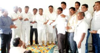 Congress assembled for Babasaheb's birth anniversary | बाबासाहेबांच्या जयंतीसाठी एकवटली काँग्रेस Congress assembled for Babasaheb's birth anniversary | बाबासाहेबांच्या जयंतीसाठी एकवटली काँग्रेस