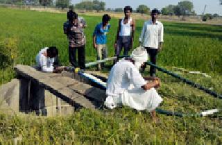 Struggling to save the paddy crop | शेतकऱ्यांची धानपीक वाचविण्यासाठी धडपड