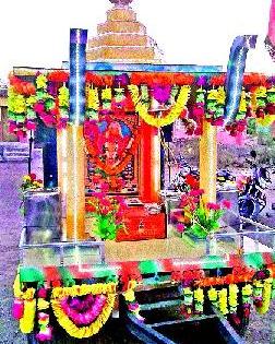 The departure of Vavi to the fort | वावी ते गड पदयात्रेचे प्रस्थान The departure of Vavi to the fort | वावी ते गड पदयात्रेचे प्रस्थान