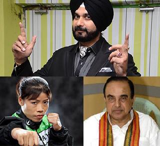 Subramaniam Swamy, Navjyot Singh Sidhu, Mary Kom will go to Rajya Sabha? | सुब्रमण्यम स्वामी, नवज्योतसिंग सिद्धू, मेरी कोम जाणार राज्यसभेवर?